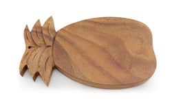 Acacia Wood Pineapple Chopping Board 7" x 12"